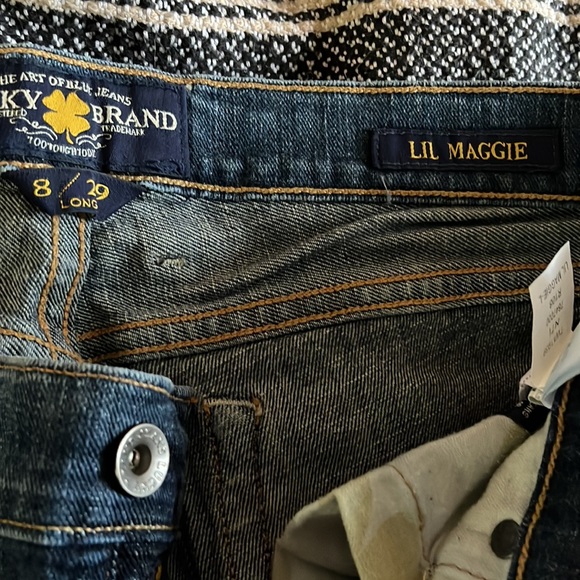NWOT Lucky Brand Lil Maggie Jeans - Picture 4 of 8